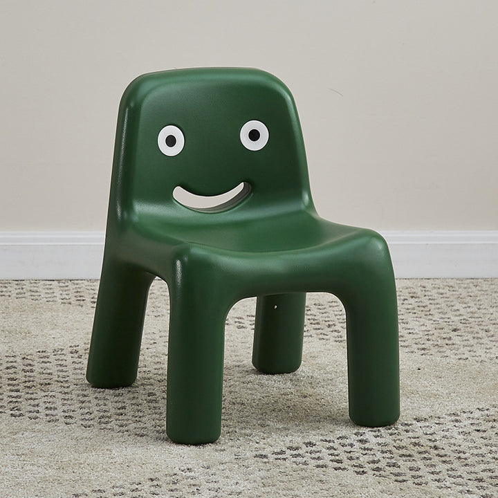 Chaise Basse Carrée Contemporaine Scandinave Pour Enfants avec Dossier Sans Accoudoirs Pour Salon 
