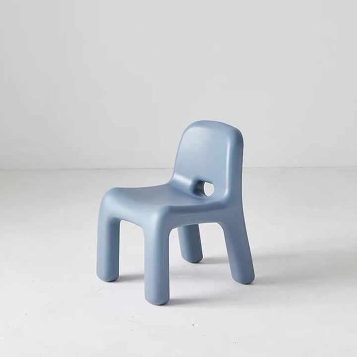 Chaise basse sans accoudoirs pour enfants scandinave contemporaine avec dossier carré ciel étoilé pour étude 