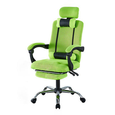 Moderner Einfachheit Mesh Stahl Schwamm Quadrat Schreibtischstuhl Armlehne Fußstütze Verstellbar Für Home Office 
