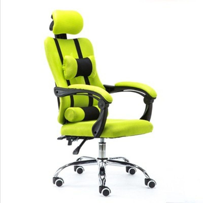 Moderner Einfachheit Mesh Stahl Schwamm Quadrat Schreibtischstuhl Armlehne Fußstütze Verstellbar Für Home Office 