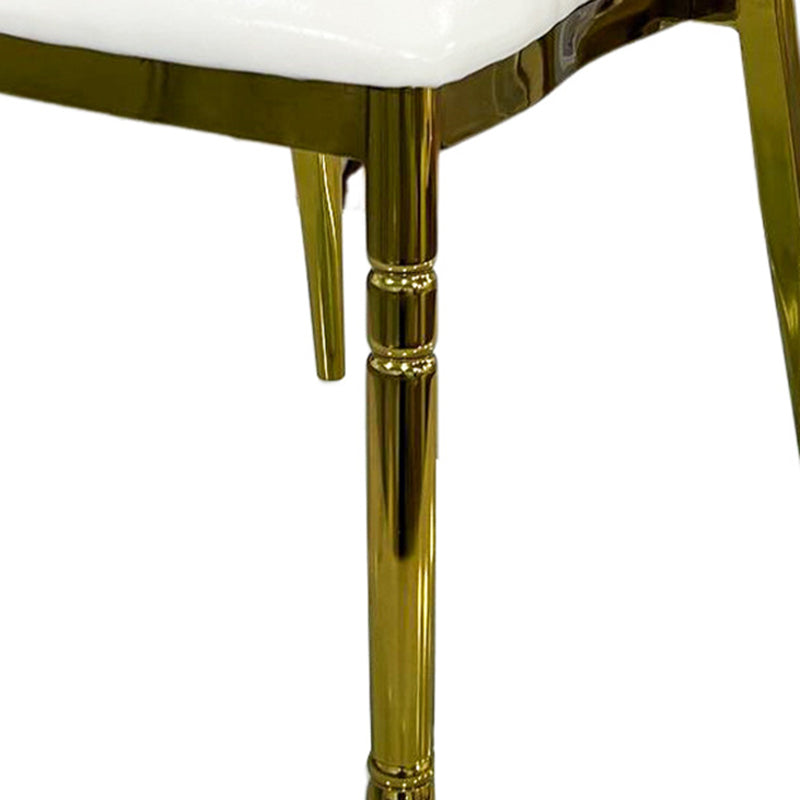 Dossier de chaise de salle à manger ovale sculpté en cuir, cire à l&