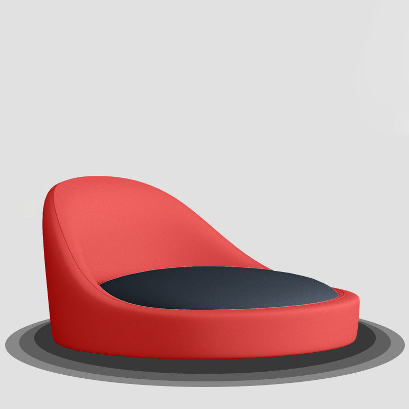 Tabouret de bar rond ovale pivotant en faux cuir métal avec dossier et repose-pieds pour cuisine 
