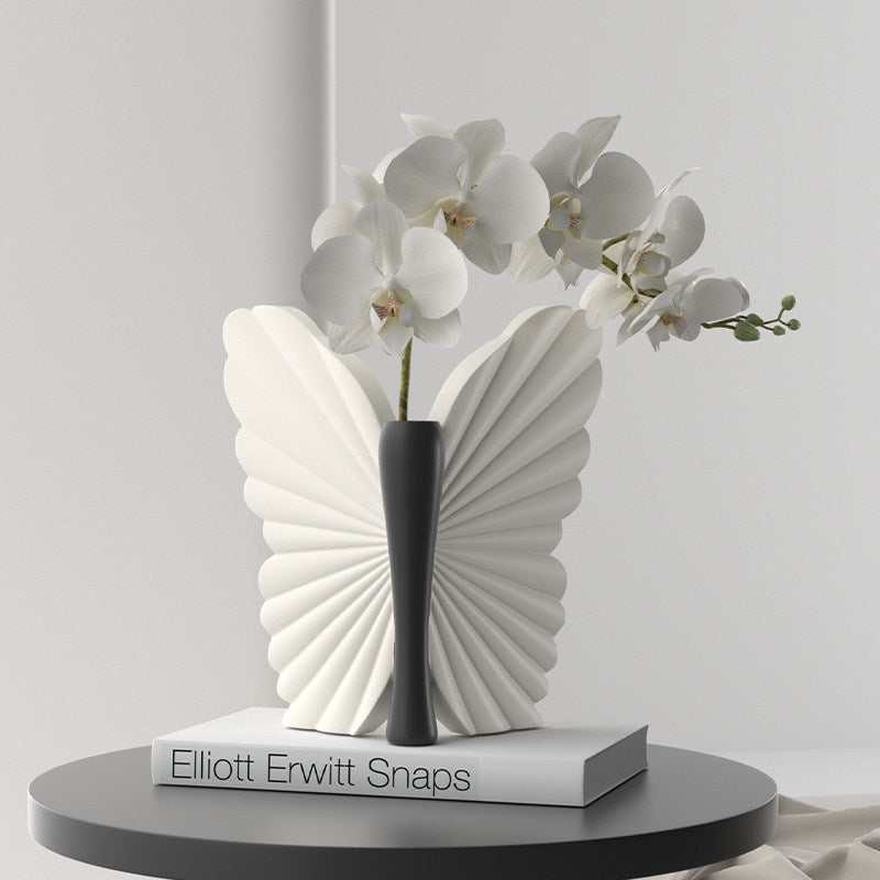 Moderne Art-Déco-Tischdekoration aus Harz in Schmetterlingsform für Wohnzimmer &amp; Schlafzimmer 