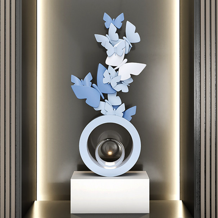 Modern Art Deco Resin Butterfly-shaped Table Decor For Living Room &amp; Entryway