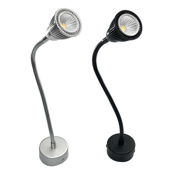 Contemporary Industrial Aluminum Gooseneck Cone LED Wall Sconce Lamp For Bedside Use