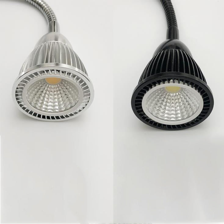 Contemporary Industrial Aluminum Gooseneck Cone LED Wall Sconce Lamp For Bedside Use