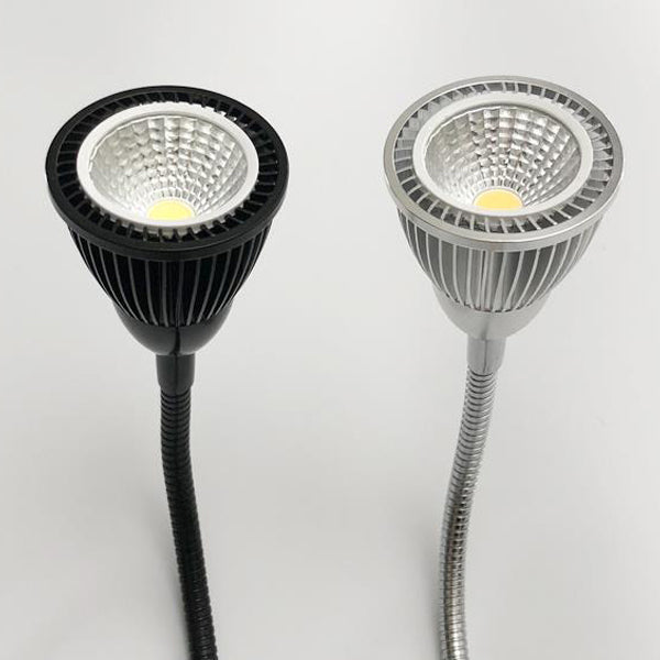 Contemporary Industrial Aluminum Gooseneck Cone LED Wall Sconce Lamp For Bedside Use