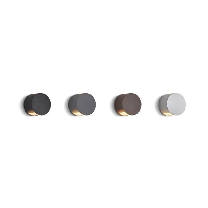 Moderne minimalistische Aluminium runde dreieckige Balken LED-Wandleuchte für den Flur 