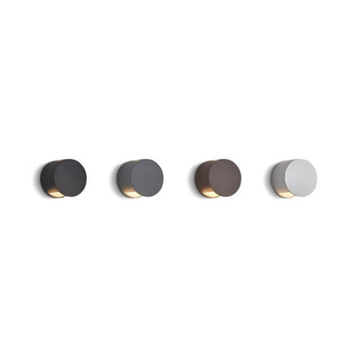 Moderne minimalistische Aluminium runde dreieckige Balken LED-Wandleuchte für den Flur 