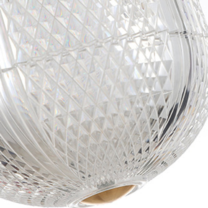 Contemporain Rétro Bois Aluminium Acrylique Pliable Ovale 4-Lumières Semi-Encastré Plafonnier Luminaire Îlot Pour Salle à Manger 