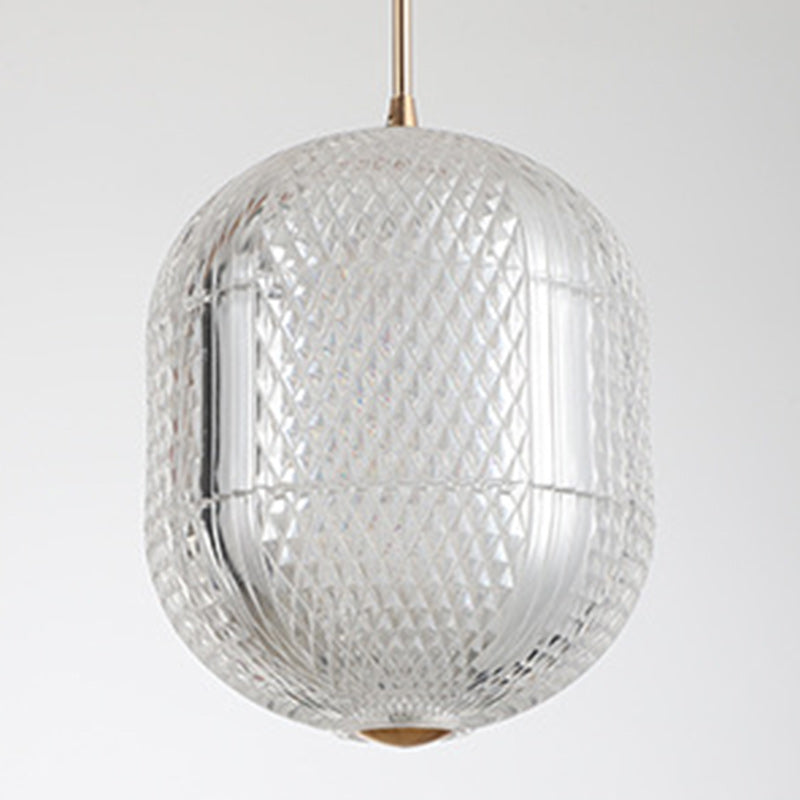 Contemporain Rétro Bois Aluminium Acrylique Pliable Ovale 4-Lumières Semi-Encastré Plafonnier Luminaire Îlot Pour Salle à Manger 