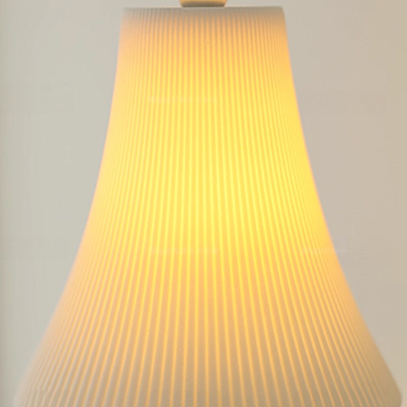 Traditional French Round Iron Ceramic 1-Light Slim Waist-Shaped Wall Sconce Lamp For Bedroom