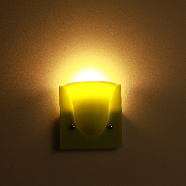Traditional Vintage Square Resin 1/2-Light Bell-Shaped Wall Sconce Lamp For Bedroom
