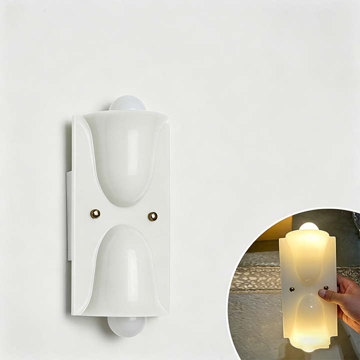 Traditional Vintage Square Resin 1/2-Light Bell-Shaped Wall Sconce Lamp For Bedroom