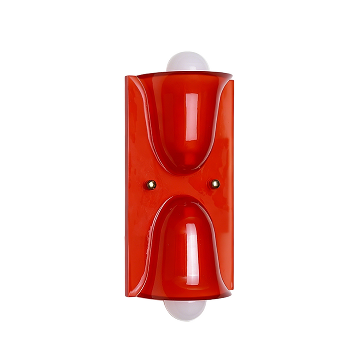 Traditional Vintage Square Resin 1/2-Light Bell-Shaped Wall Sconce Lamp For Bedroom