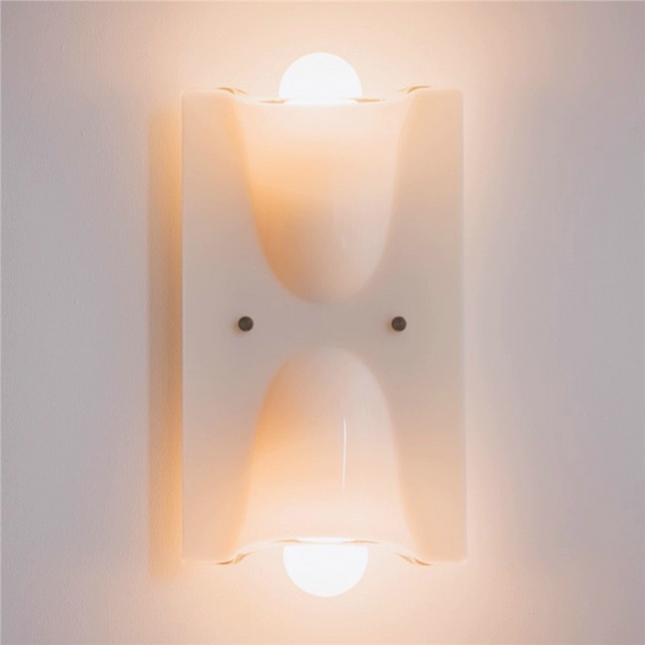 Traditional Vintage Square Resin 1/2-Light Bell-Shaped Wall Sconce Lamp For Bedroom
