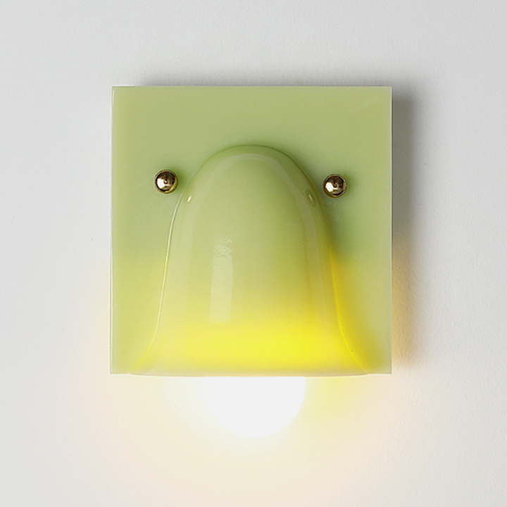 Traditional Vintage Square Resin 1/2-Light Bell-Shaped Wall Sconce Lamp For Bedroom