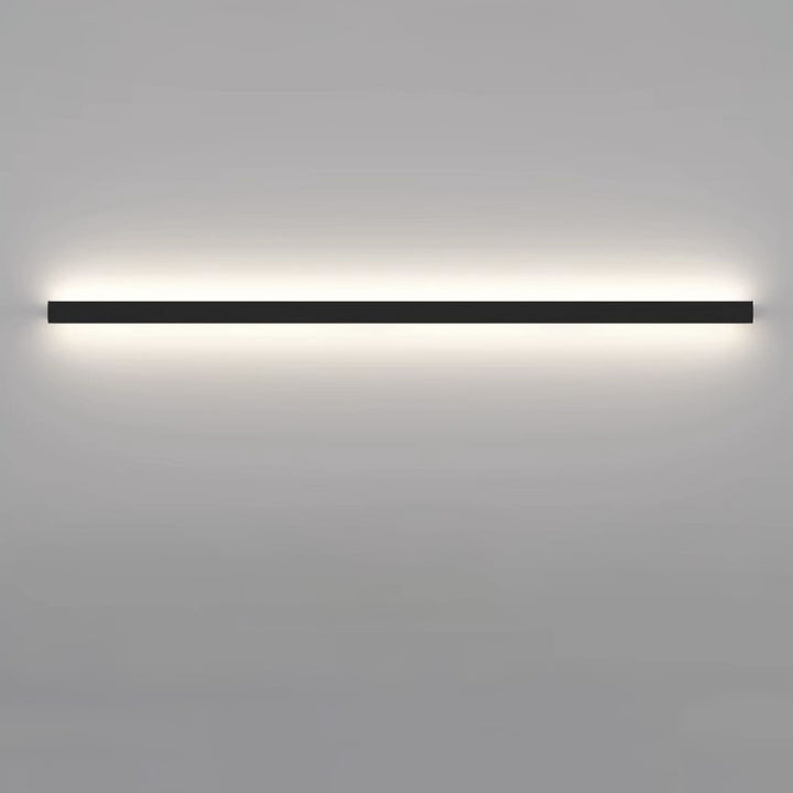 Moderne minimalistische rechteckige Aluminium-PVC-LED-Wandleuchte für das Schlafzimmer 