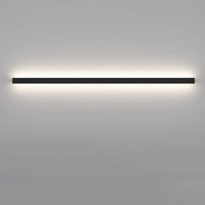 Modern Minimalist Rectangular Aluminum PVC LED Wall Sconce Lamp For Bedroom