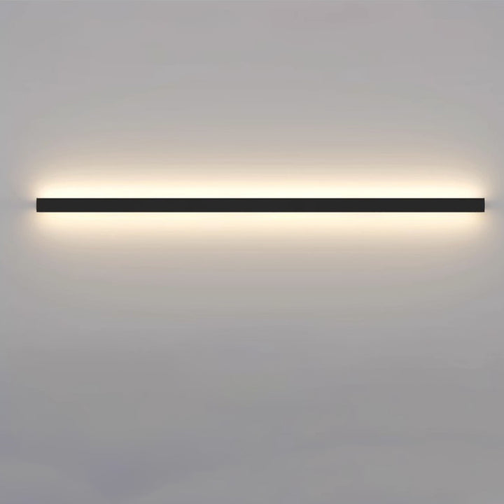 Moderne minimalistische rechteckige Aluminium-PVC-LED-Wandleuchte für das Schlafzimmer 
