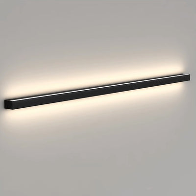 Modern Minimalist Rectangular Aluminum PVC LED Wall Sconce Lamp For Bedroom