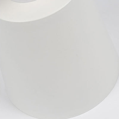 Contemporary Scandinavian Cylindrical Iron Wood 1-Light Wall Sconce Lamp For Bedroom