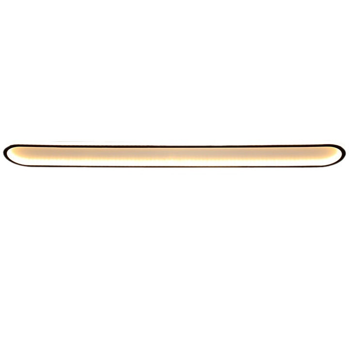 Plafonnier LED Minimaliste Moderne Rectangle Ovale en Fer Pour Couloir 