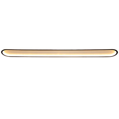 Moderne minimalistische rechteckige ovale Eisen-LED-Deckenleuchte für den Flur 