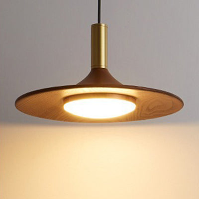 Lámpara de Araña Moderna Minimalista de Disco Redondo de Hierro con LED para Comedor 