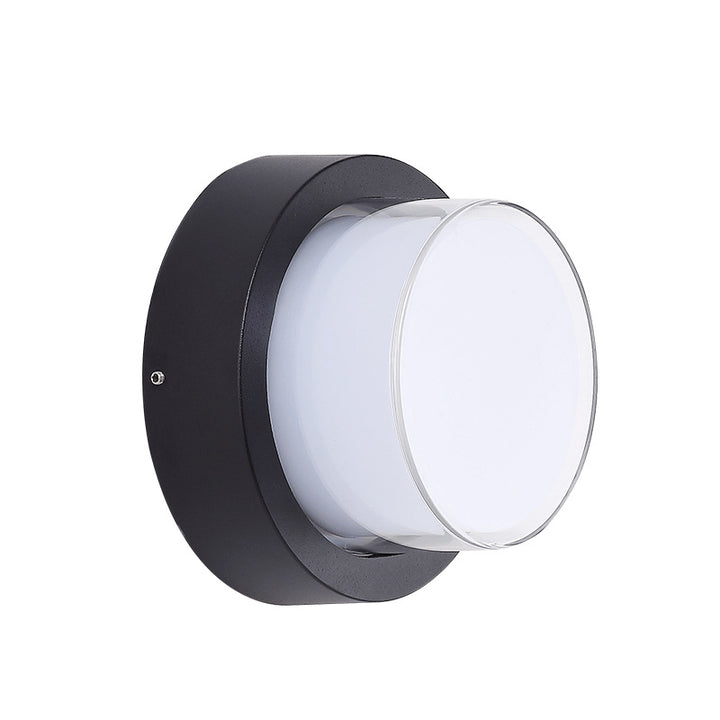 Plafonnier LED en aluminium acrylique carré rond minimaliste moderne pour couloir 
