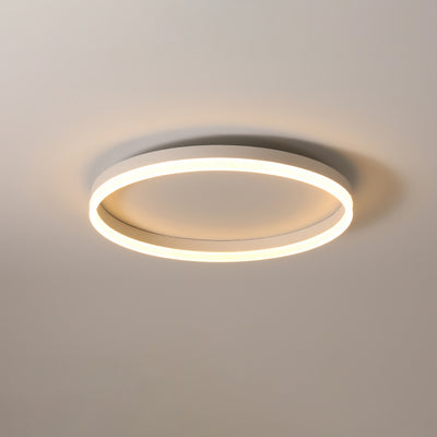 Moderne minimalistische Verkehrskreisel Eisen Acryl LED Deckenleuchte für Schlafzimmer 