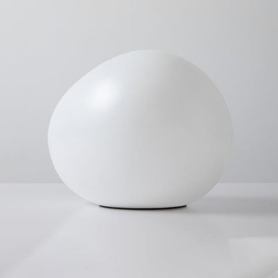 Modern Minimalist Pebble Acrylic Resin 1-Light Pendant Light For Living Room