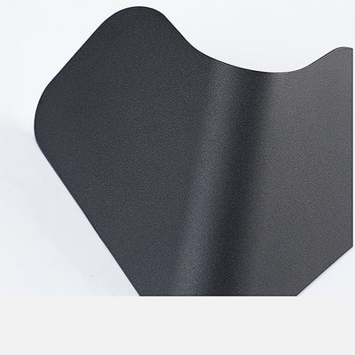 Contemporary Scandinavian Triangle PC Aluminum LED Outdoor Wall Sconce Lamp For Garden