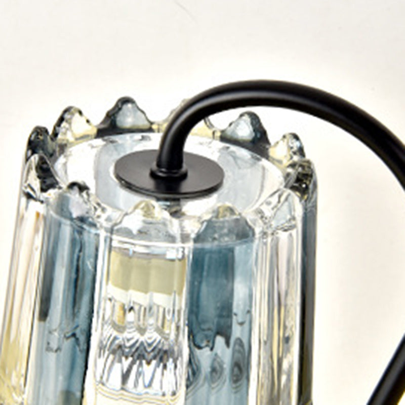 Moderne Art Deco Eisen-Glas- und Marmor-Rundbasis- &amp; Blumen-Schirm 1-Licht Aroma-Schmelzwachs-Tischlampe für Schlafzimmer &amp; Wohnzimmer 