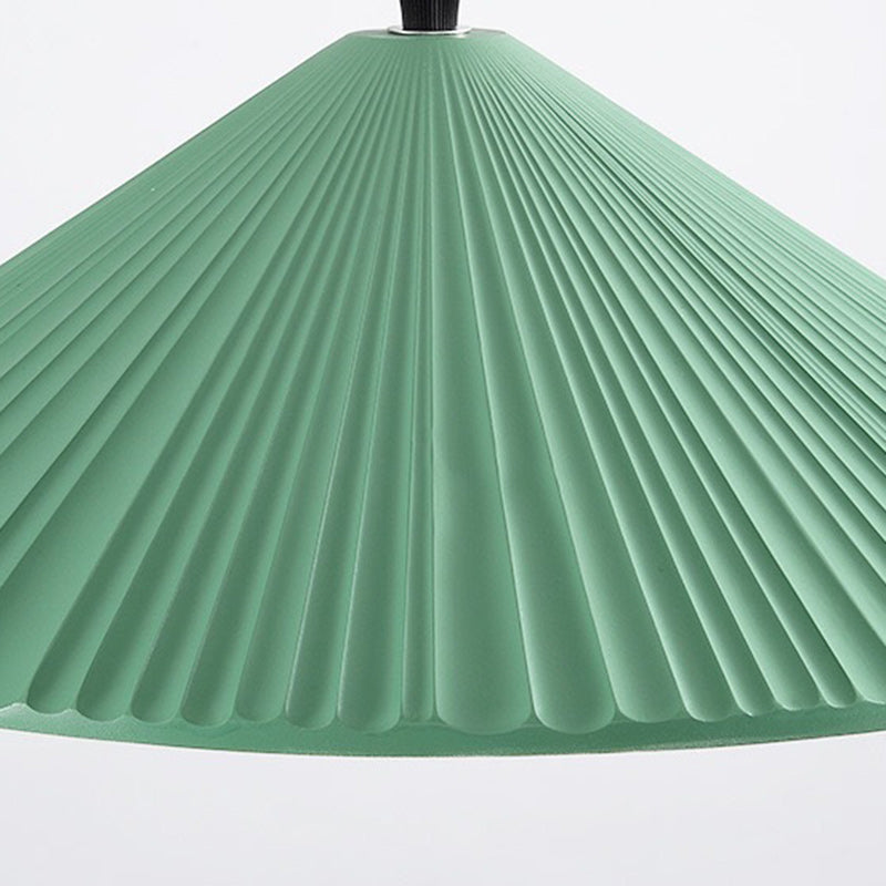 Contemporary Nordic Resin Conical 1-Light Pendant Light For Bedroom &amp; Living Room
