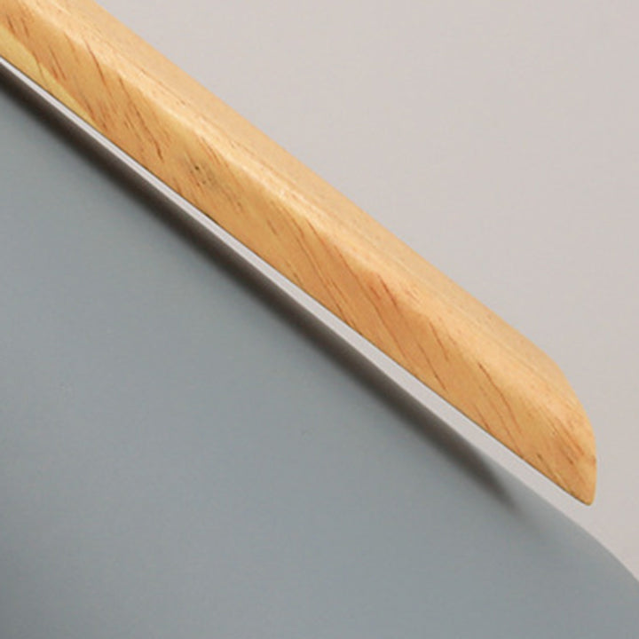 Zeitgenössische nordische Holz- und Eisen-Kegelförmige 1-Licht Verstellbare Pendelleuchte für Schlafzimmer &amp; Wohnzimmer 