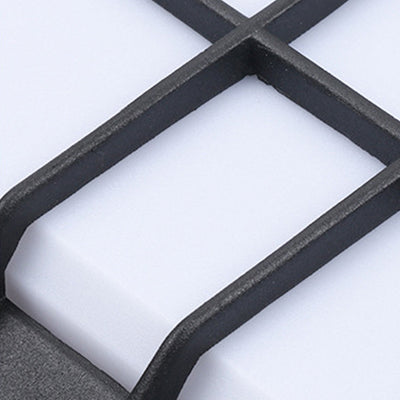 Moderne minimalistische Aluminium- und PC-Gitterförmige wasserdichte LED-Außenwandleuchte für Terrasse und Balkon 