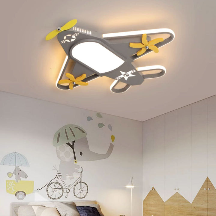 Lustre moderne créatif en fer et acrylique en forme d&