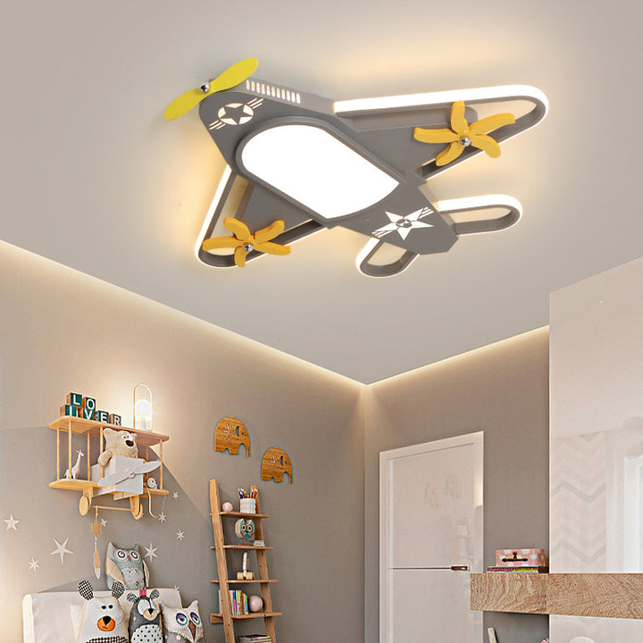 Lustre moderne créatif en fer et acrylique en forme d&