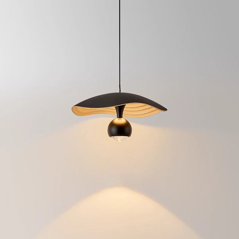 Modern Luxury Aluminum & Acrylic Irregular Round Sphere LED Pendant Light For Bedroom & Living Room