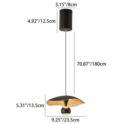 Modern Luxury Aluminum & Acrylic Irregular Round Sphere LED Pendant Light For Bedroom & Living Room