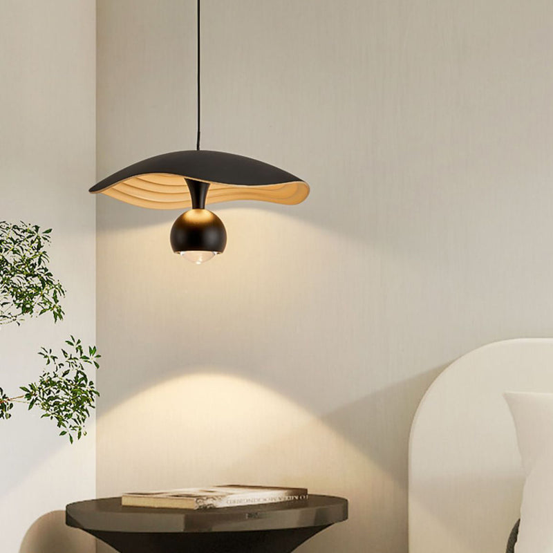 Modern Luxury Aluminum & Acrylic Irregular Round Sphere LED Pendant Light For Bedroom & Living Room