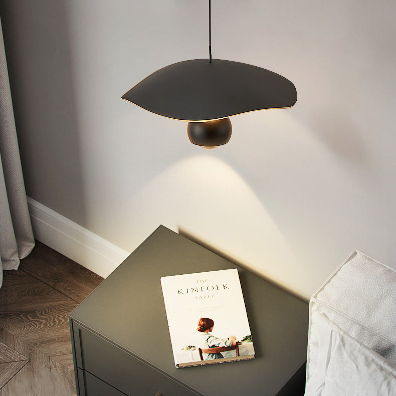 Modern Luxury Aluminum & Acrylic Irregular Round Sphere LED Pendant Light For Bedroom & Living Room