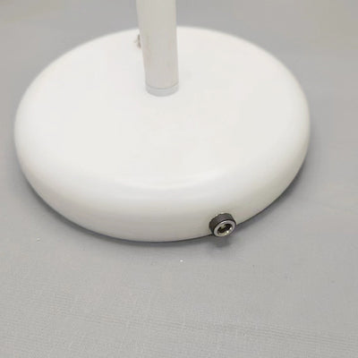 Modern Minimalist Rechargeable Iron Mushroom-Shaped LED Table Lamp For Bedroom And Living Room