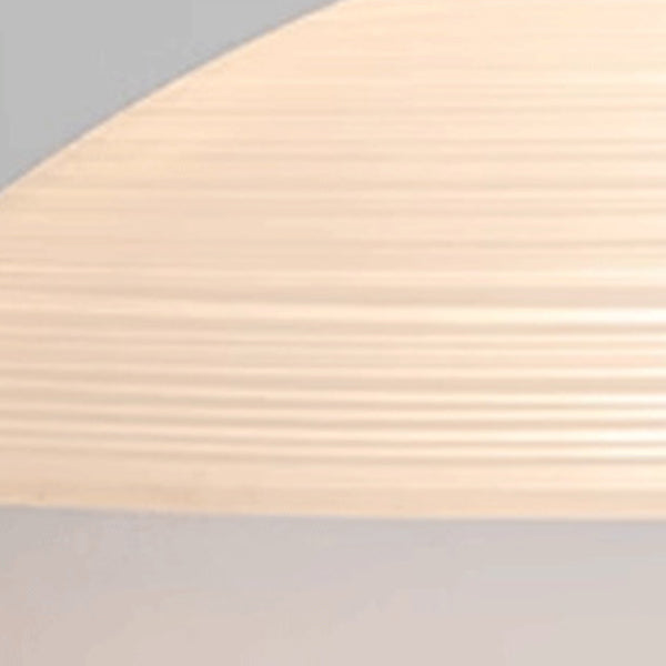 Contemporary Creative Iron And Glass Round Dome 1-Light Pendant Light For Living Room And Bedroom