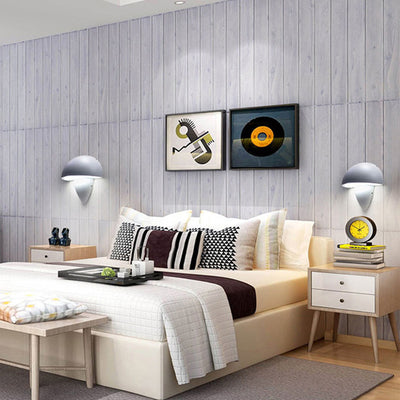 Modern Minimalist Aluminum Acrylic Semi-Circular Cone LED Wall Sconce Lamp For Outdoor Patio