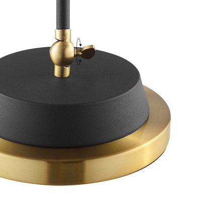 Modern Minimalist Iron Cylinder Shade 1-Light Table Lamp For Living Room
