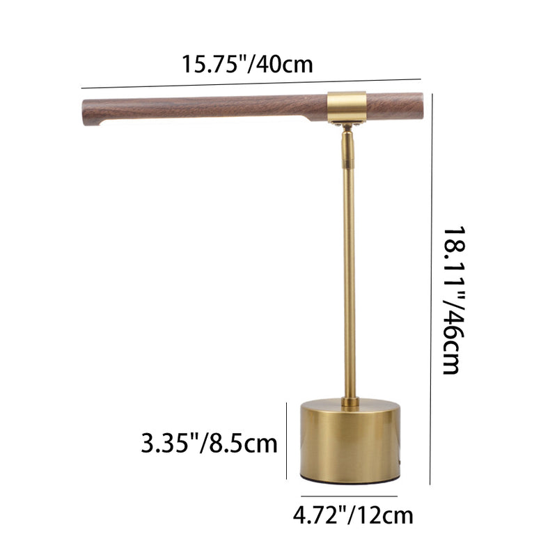 Modern Minimalist Iron Cylinder LED Table Lamp For Bedroom