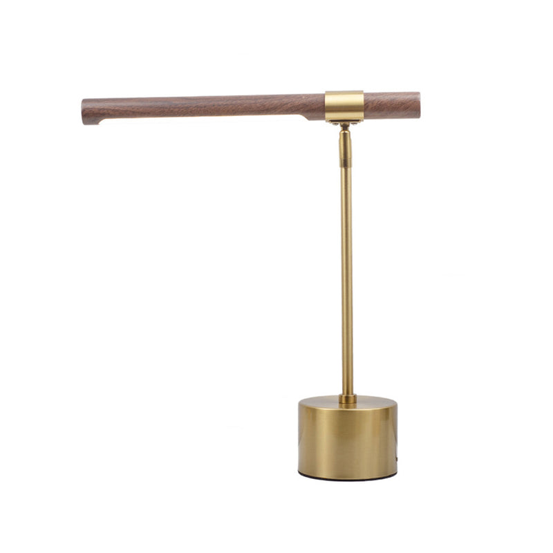 Modern Minimalist Iron Cylinder LED Table Lamp For Bedroom
