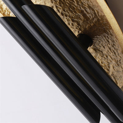 Modern Luxury Iron Oval Cylinder 2-Light Wall Sconce Lamp For Living Room